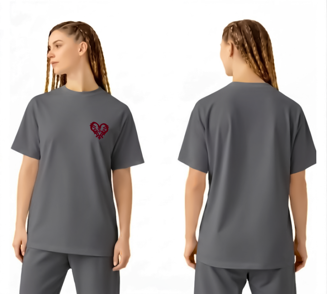 Women's Grey Logo Tee
