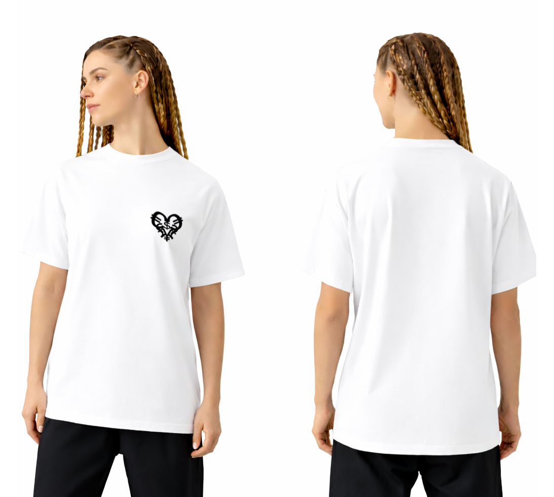 Women's White Logo Tee