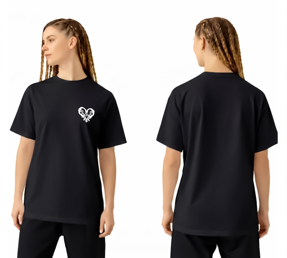Women's Black Logo Tee