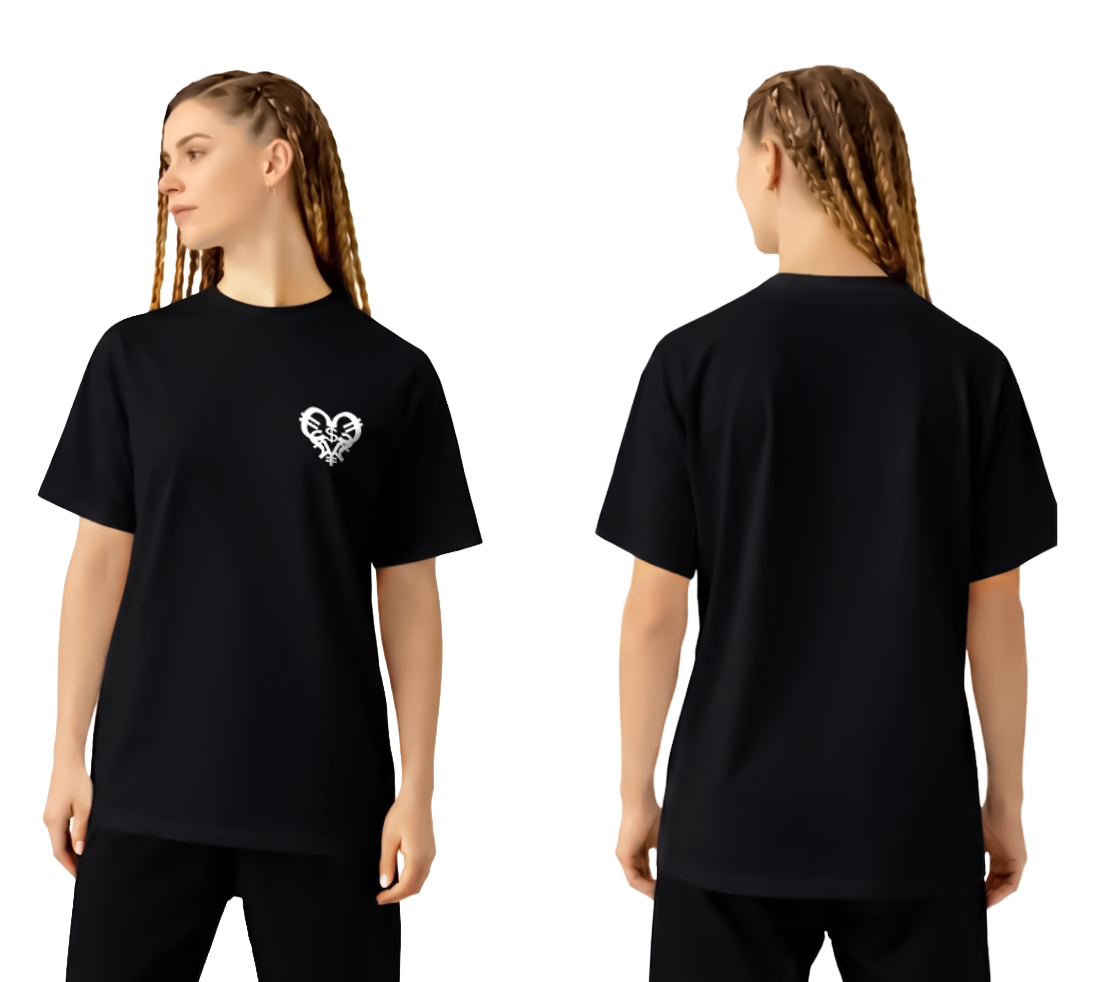 Women's Black Logo Tee